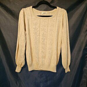 Hotouch beige sweater. Size M